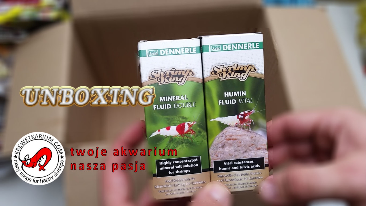 🎬 Paczka z Krewetkarium.com / Shrimp King Fluid Mineral/Humin