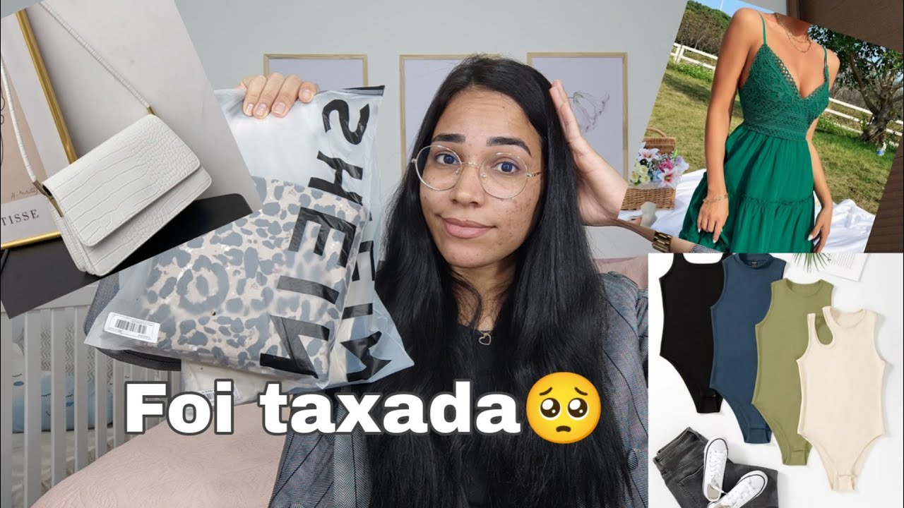 Minha primeira compra na SHEIN e fui taxada 🥺