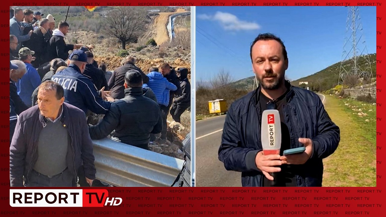 Protestuesit thyejnë makineritë e 'Gener 2'! Banorët përplasen me policinë, i largojnë nga kantieri