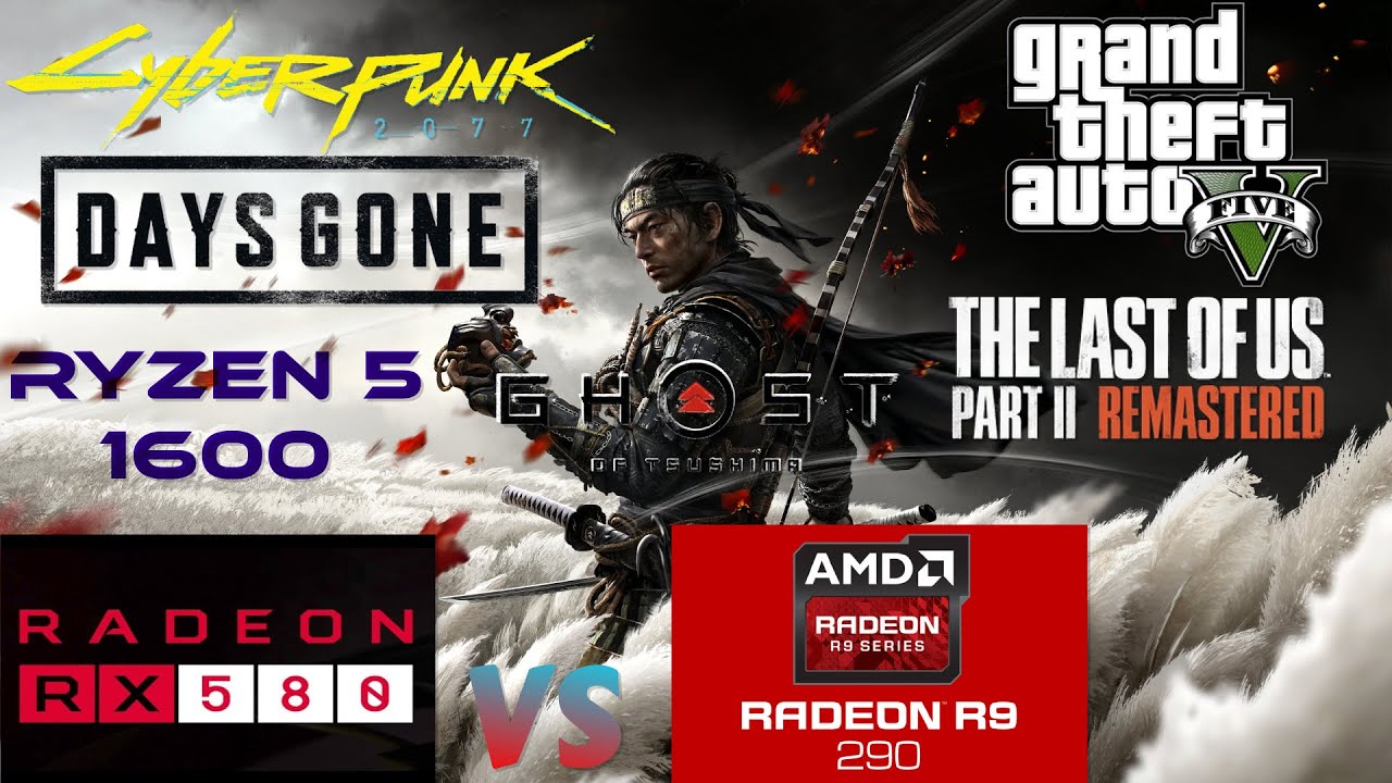 Rx 580 vs R9 290x | Test in 5 Games