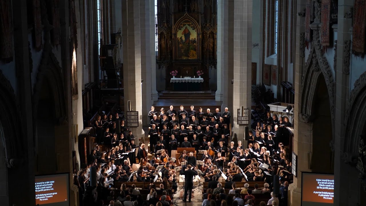 J.S. Bach - Matth&auml;us-Passion ( Black Church - Schwarze Kirche - Biserica Neagră - Fekete Templom )