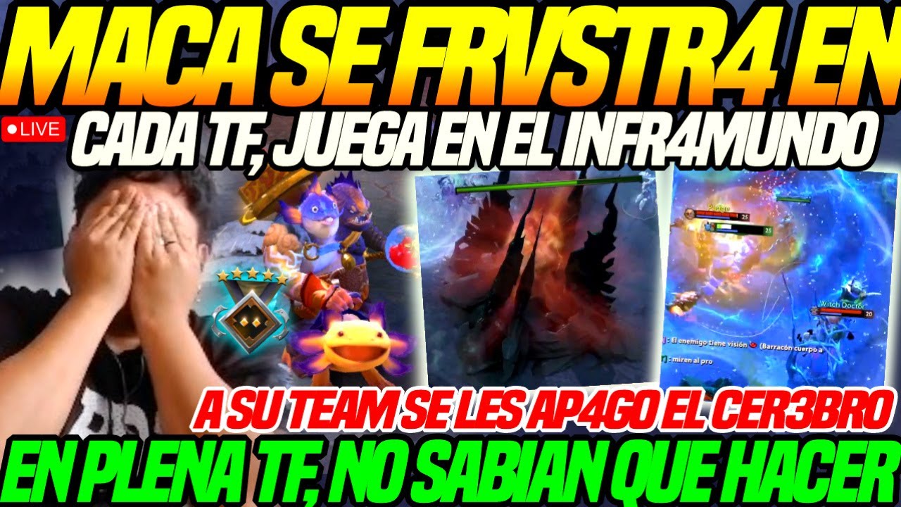 😲MACARIUS se FRVSTR4 JUGANDO en el INFR4MUNDO😲EL CER3BRO de su TEAM se LES AP4G0, NO SABIAN q HACER