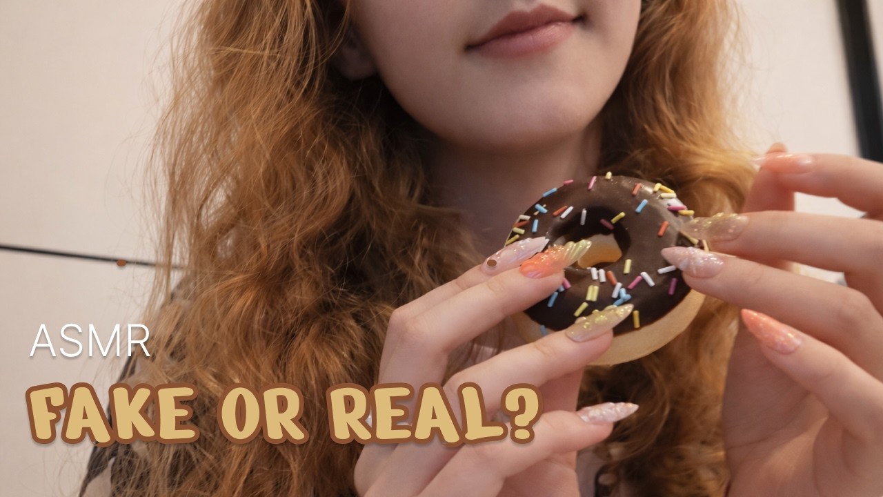 Real or Fake?🤔 Food Edition ASMR