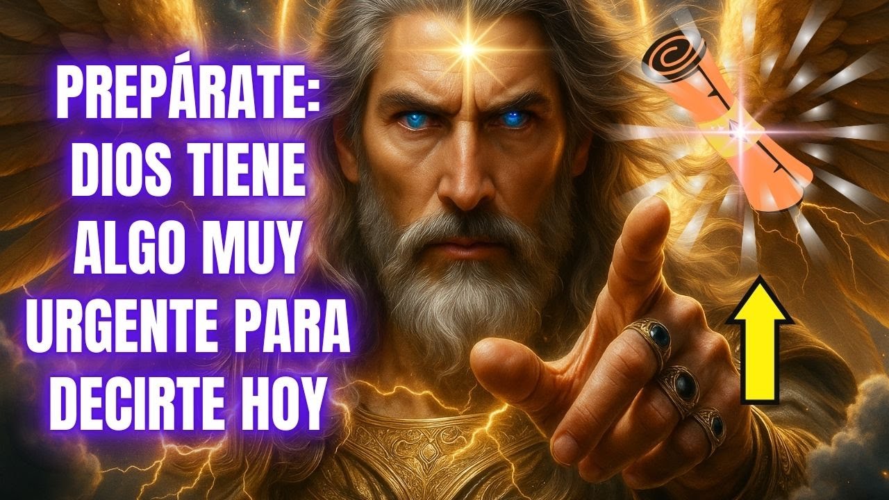 PREPÁRATE: DIOS TIENE ALGO MUY URGENTE PARA DECIRTE HOY