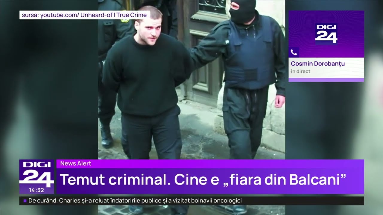 „Fiara din Balcani” este mutat într-o nouă închisoare. „Îi manipula pe liderii clanurilor”