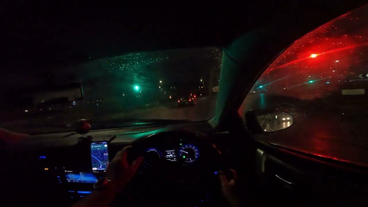 Rainy Night POV Drive 🌧️ | Milton Keynes to Leighton Buzzard 🇬🇧 | Relaxing UK Driving | 4K 60FPS
