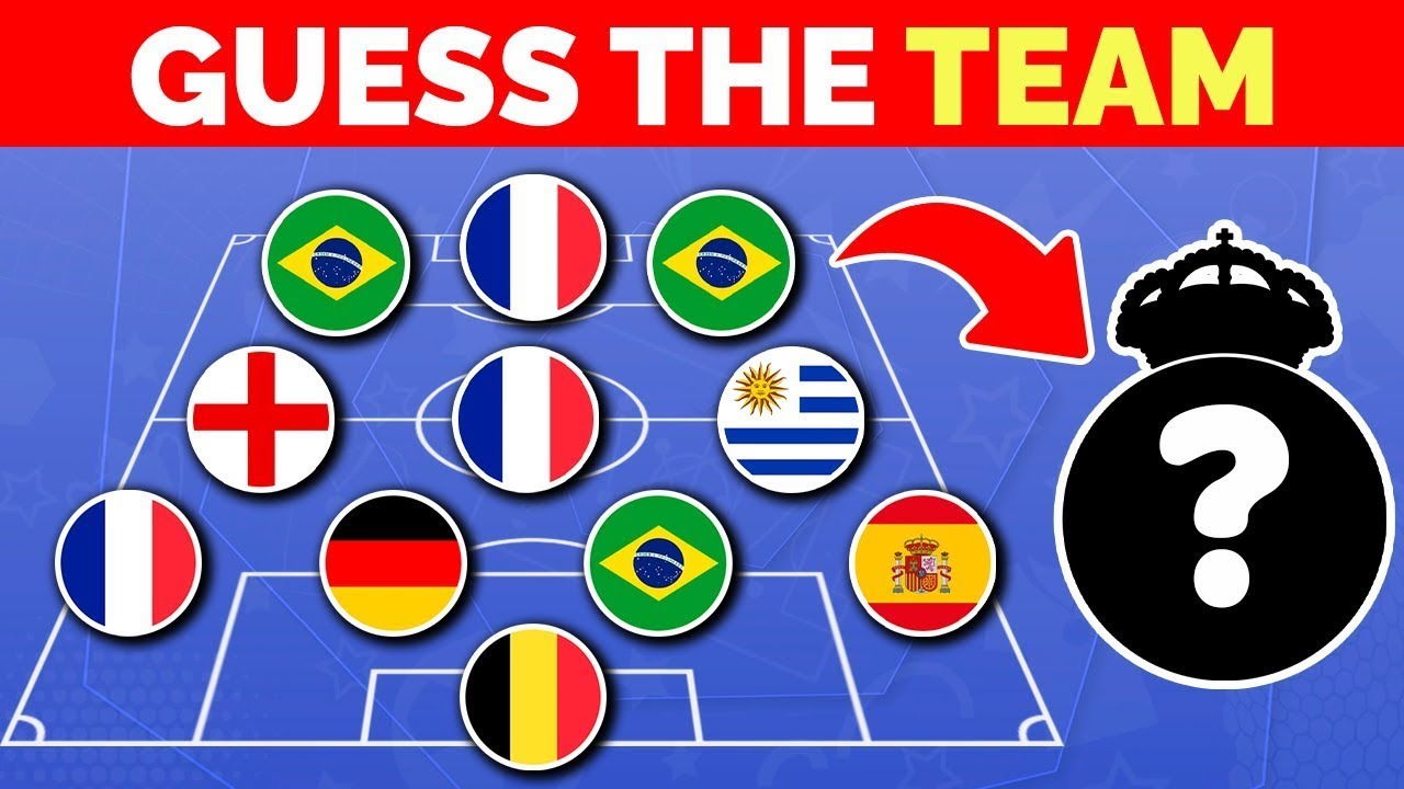 Guess The Football Team By Nationality ⚽