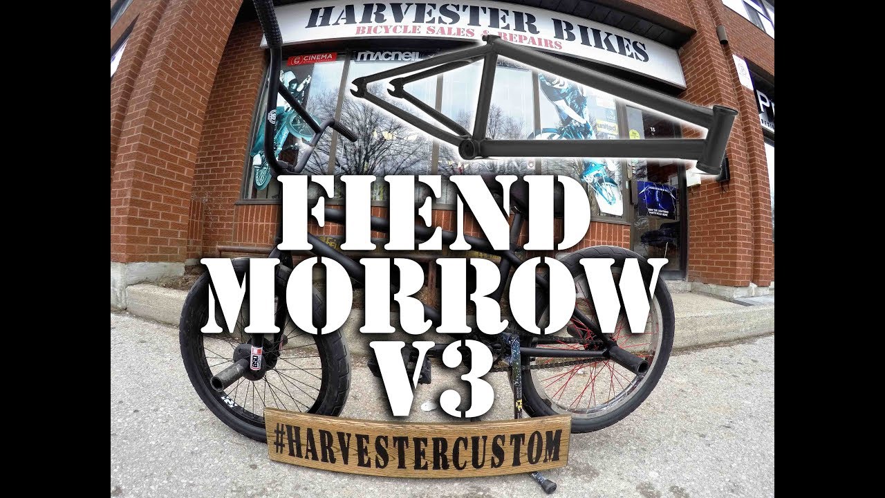 Fiend Ty Morrow V3 Frame Build @ Harvester Bikes