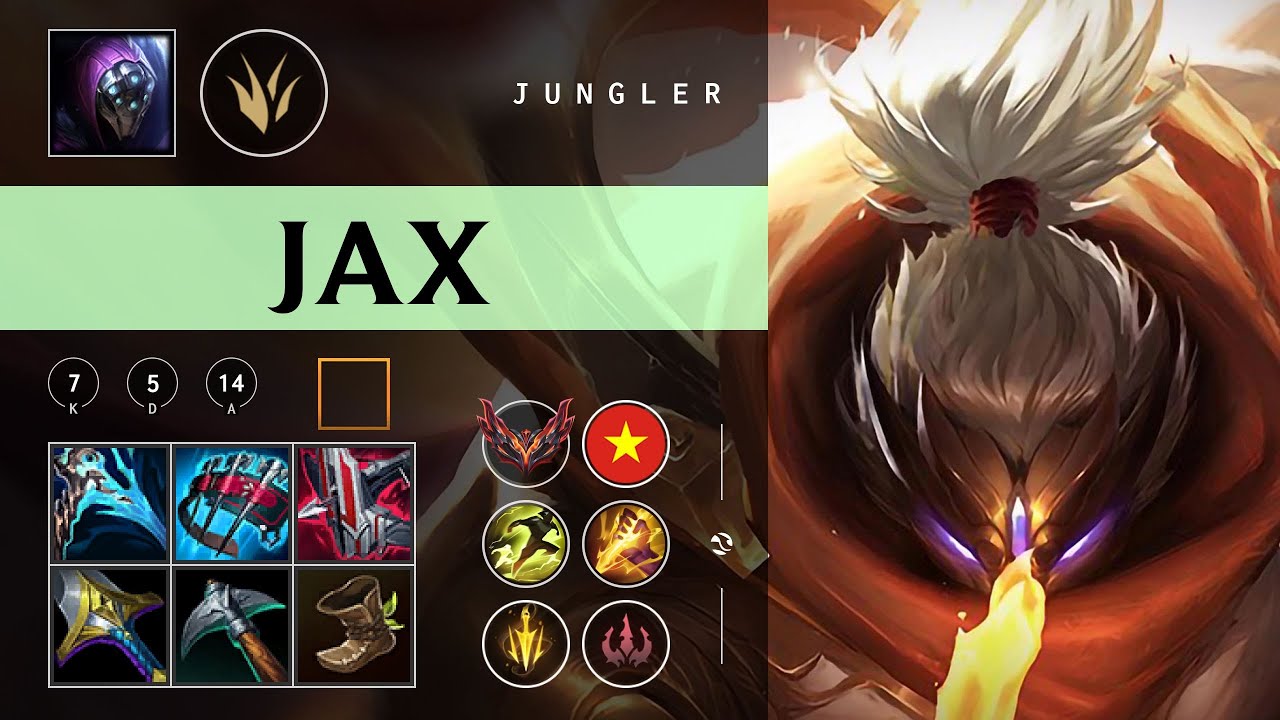 Jax Jungle vs Vi - VN Grandmaster Patch 26.02