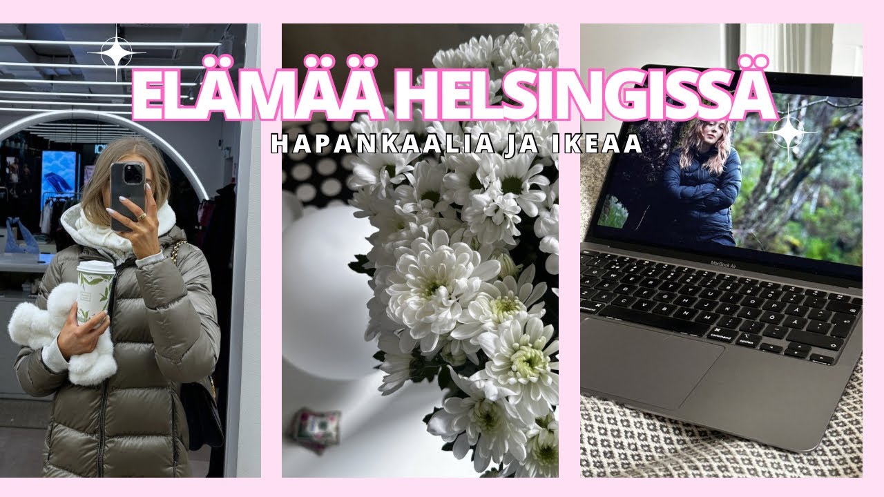 HAPANKAALIA, IKEAA JA SUMMIT | 2 päivän vlogi