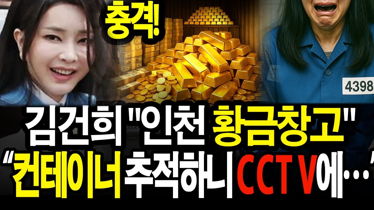 김건희 황금창고 의혹! “컨테이너 추적하니 CCTV에…”