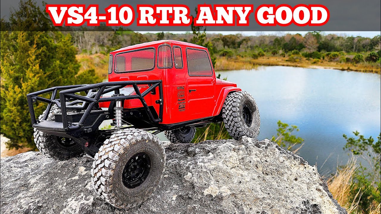 Vanquish Phoenix VS4-10 RTR Can it really crawl Driving Review