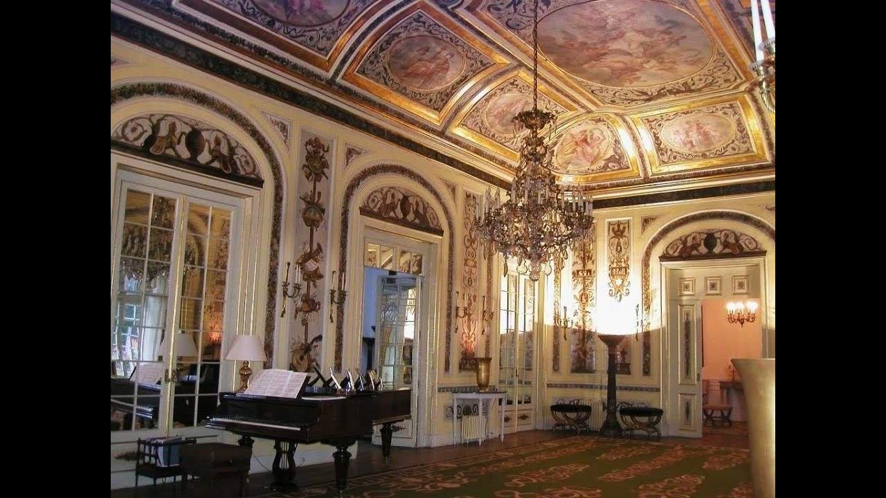 Visita ao Palácio de Santos. Visite du Palais de Santos.