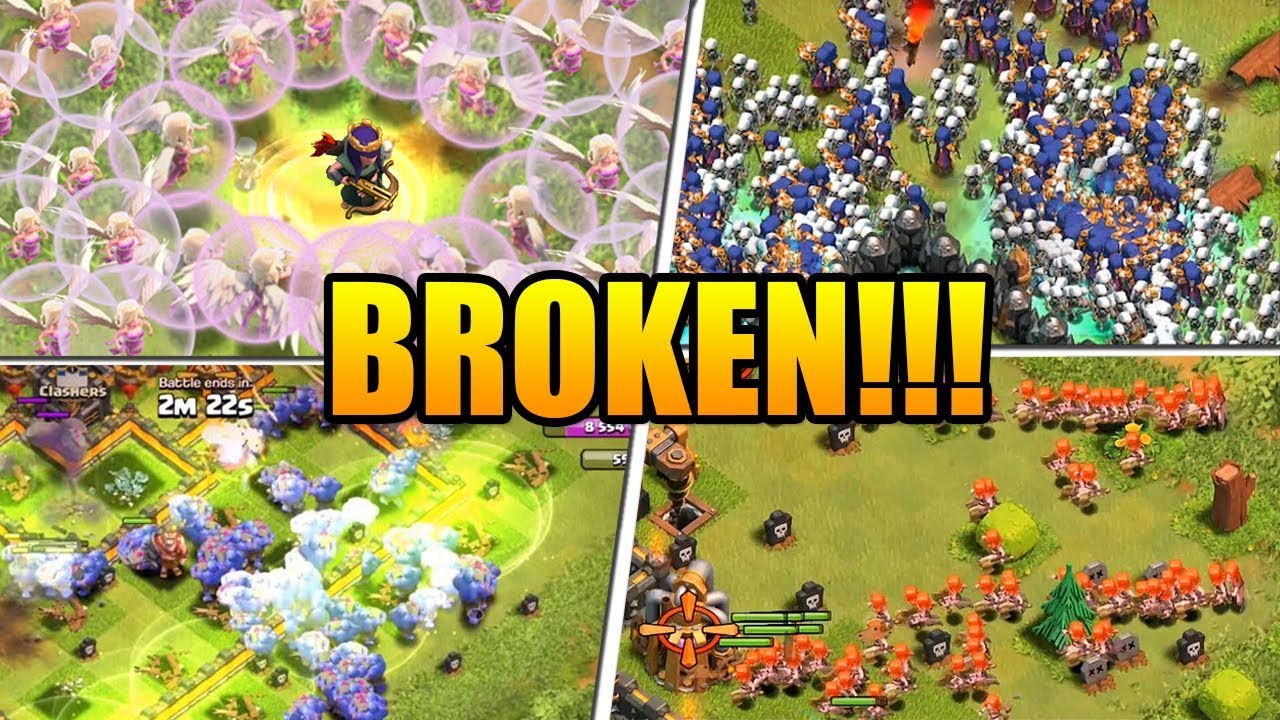 10 ATTACK STRATEGIES THAT ALMOST BROKE CLASH OF CLANS | OP Troops & Attacks in History of CoC