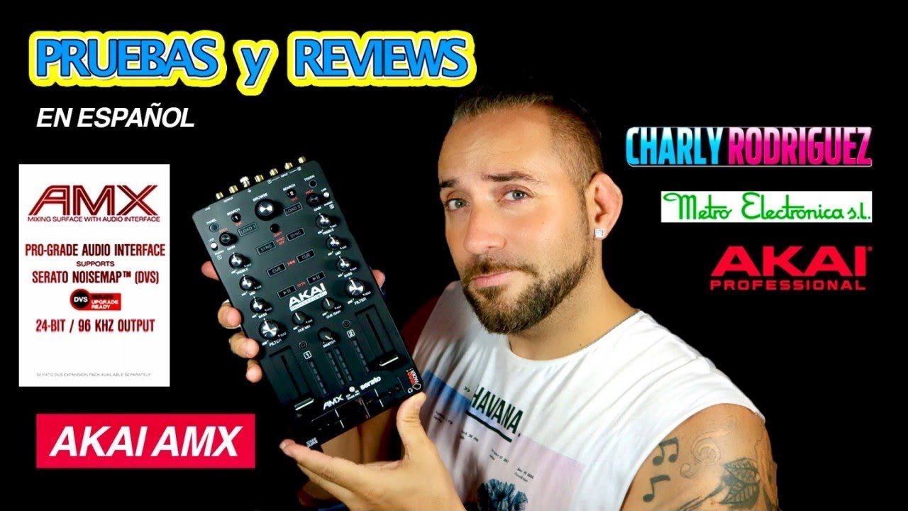 AKAI PRO AMX Controlador DJ para Serato en Español