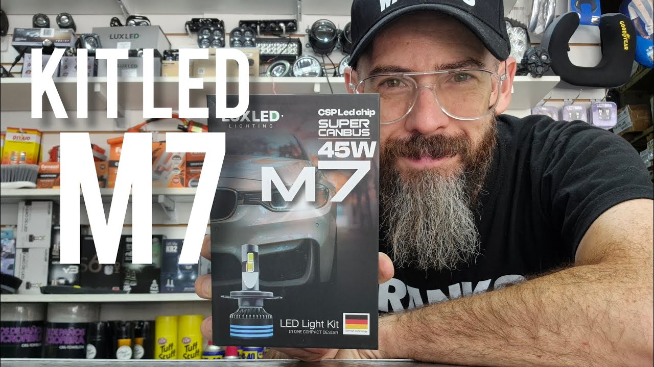 LED M7 DE LA MARCA LUXLED PARA AUTOS PRESENTACIÓN Y CARACTERÍSTICAS TÉCNICAS 