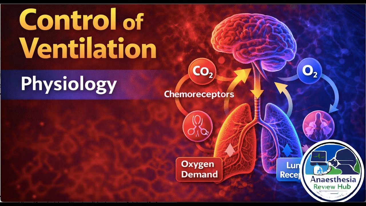 Control of Ventilation | Respiratory Physiology | Anaesthesia Review Hub