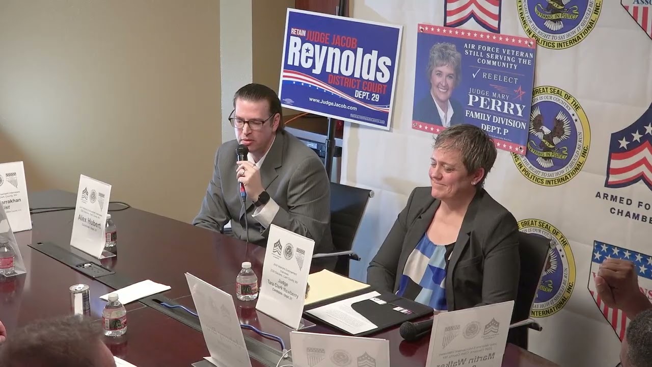Alex Hubert vs. Judge Tara Clark Newberry – Clark County District Court Dept. 21 Showdown