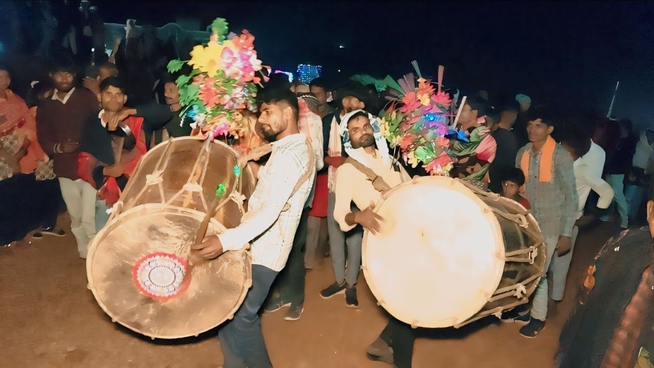 આદિવાસી યાહા મોગી માં નો મેડા જે માં ઢોલ ની ધમાકેદાર એન્ટ્રી થઈ 2026 #video 
