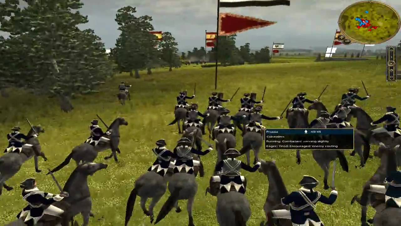 Empire: Total War - Prussia vs. Spain Realism Battle (Multiplayer Game-Play) HD
