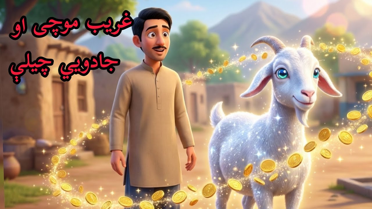 د علي نېکي انعام – جادويي چیلې  Ali’s Reward of Kindness – The Story of the Magical Goat