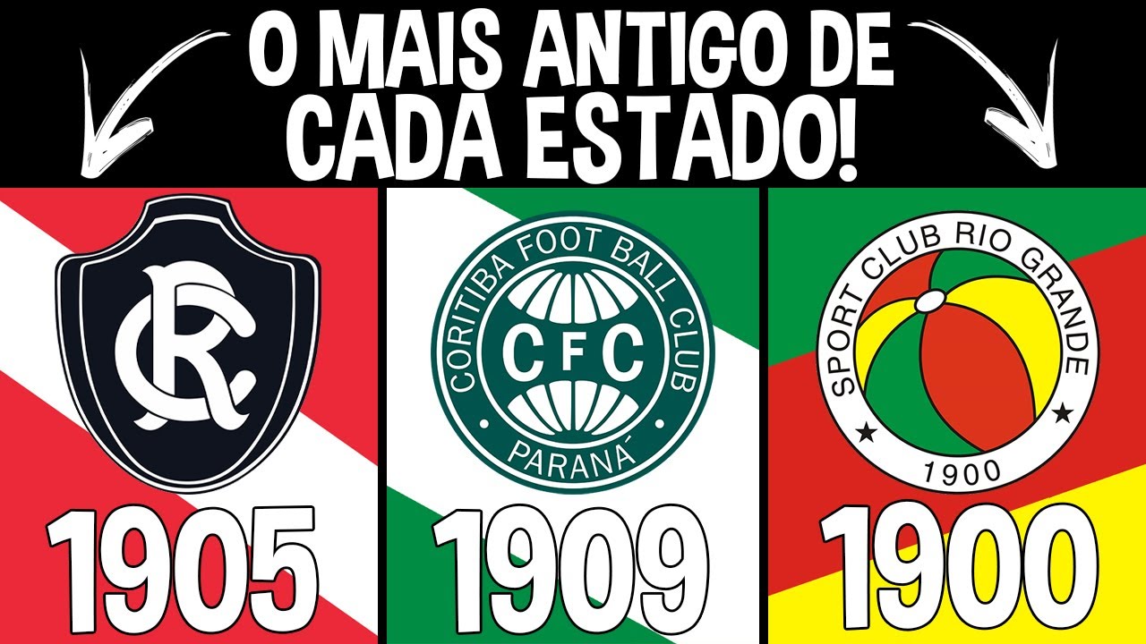 O TIME MAIS ANTIGO de CADA ESTADO DO BRASIL! PARTE 1