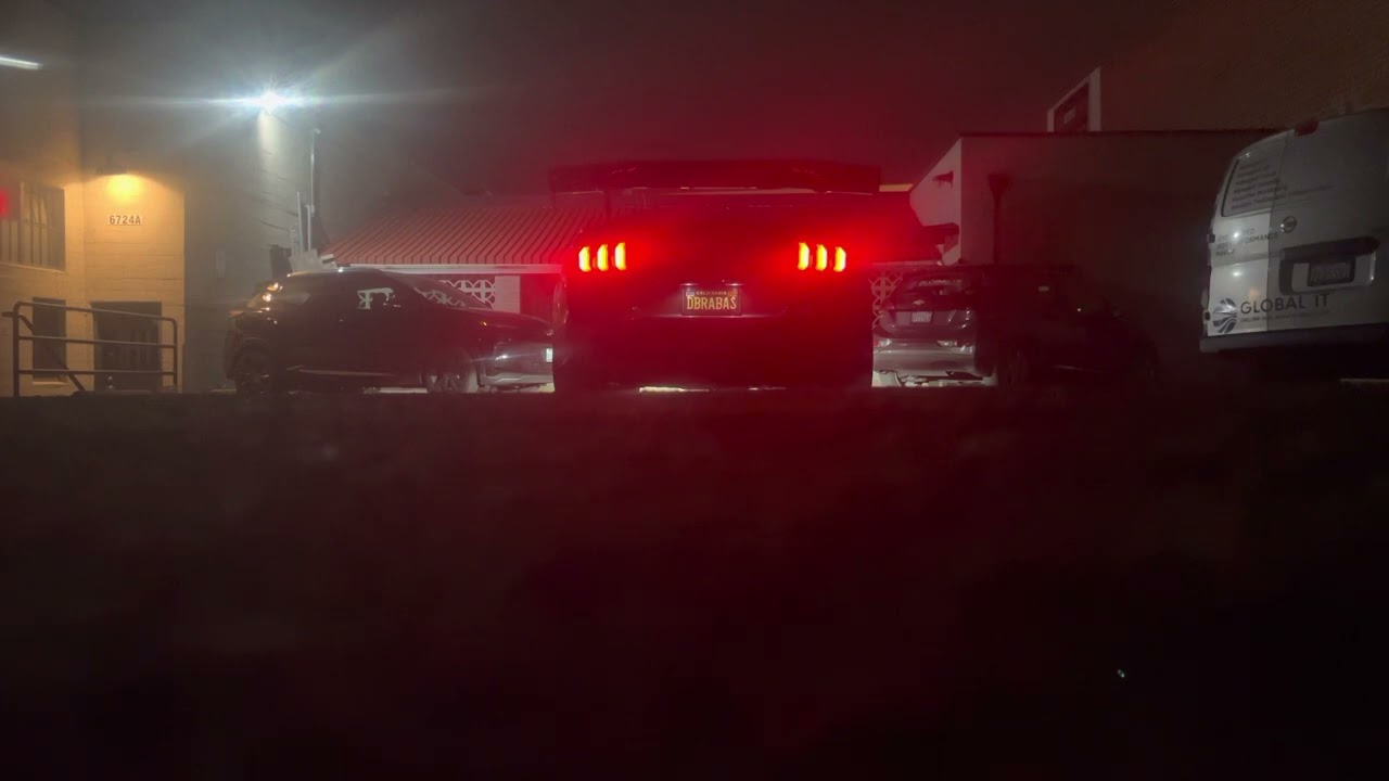 Mustang GT on e85 running cat delete, X pipe, and Roush Axle backs.