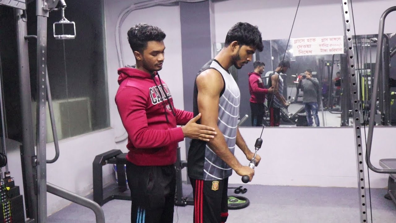 First Day at GYM (বাংলা ভিডিও) - Beginner Workout Routine at GYM