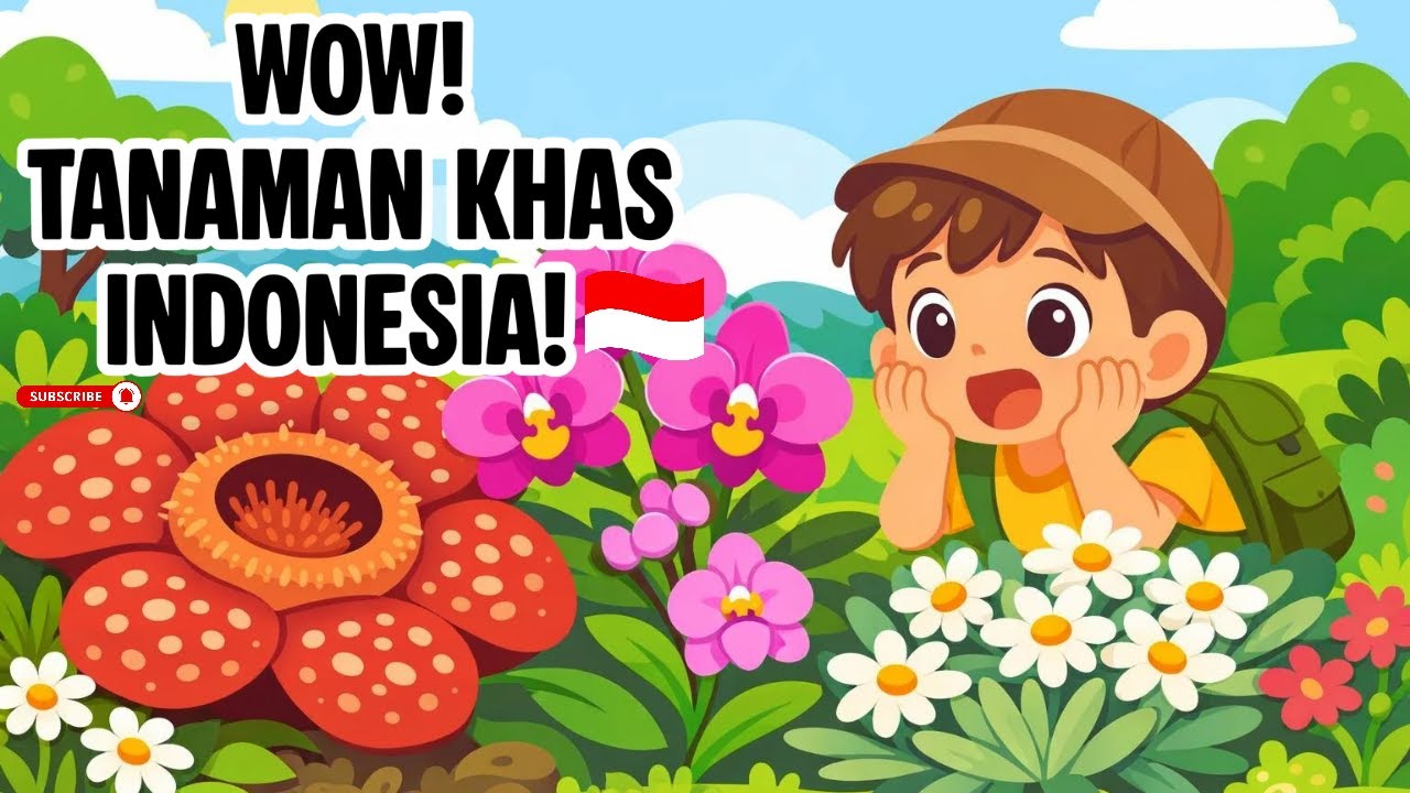 Flora Khas Indonesia! Tanaman Unik dan Indah | Jari Kecil Edukids
