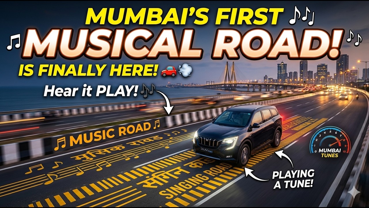 India's 1st Musical Road | Mumbai