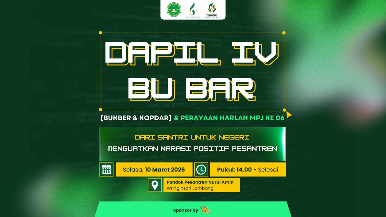 🔴LIVE|| KOPDAR & BUKA BERSAMA & PERAYAAN HARLAH MEDIA PONDOK JATIM KE 06 (DAPIL IV)