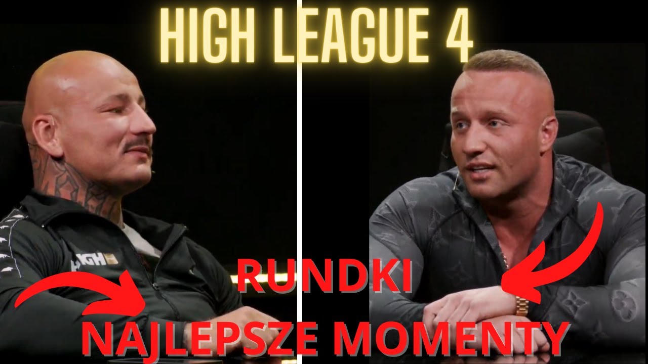 ARTUR SZPILKA VS DENIS ZAŁĘCKI I NAJLEPSZE MOMENTY l RUNDKI l HIGH LEAGUE 4