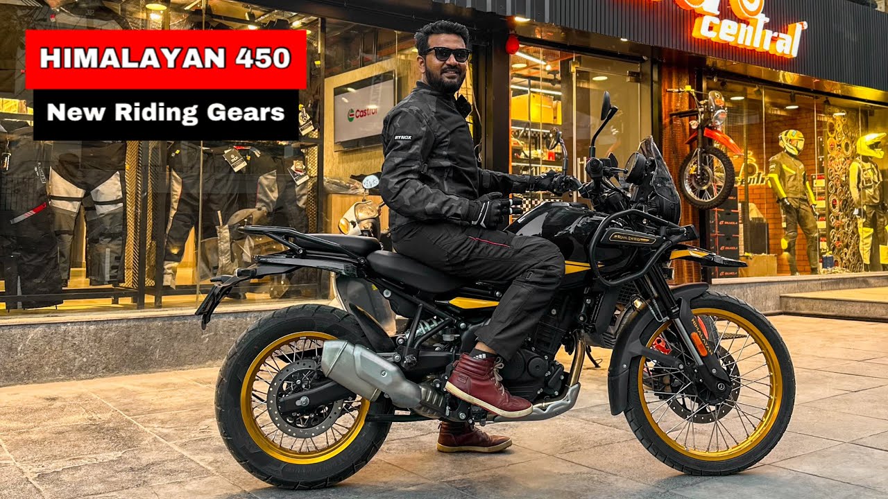 2024 Himalayan 450 & New Rynox Riding Gears - Safety Amplified?