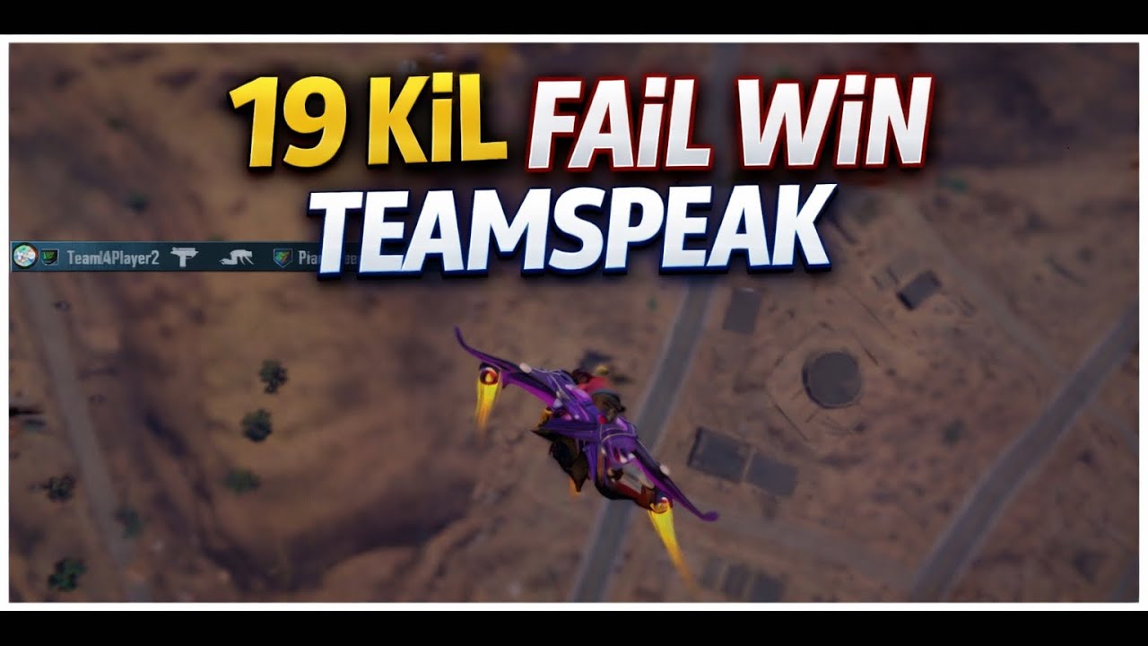 19 KİL FAİL WİN Solo 7 /Teamspeak / SYNOVA Esports #pubgmobile #teamspeak 