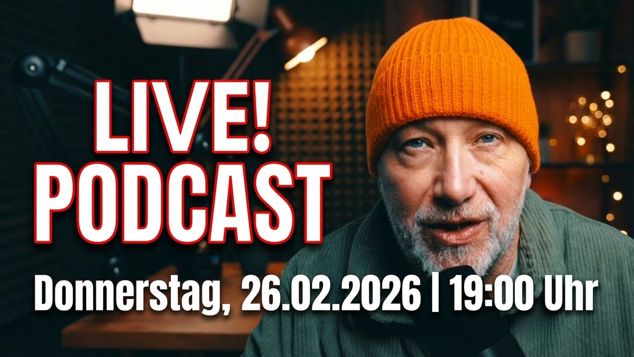 Starte Deinen YouTube Kanal heute! Live Q&A und offener Talk