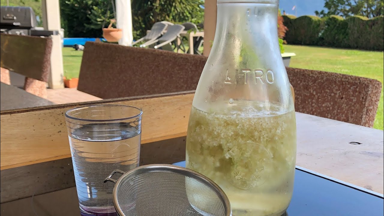 # 37 : Infusion froide aux fleurs de sureau