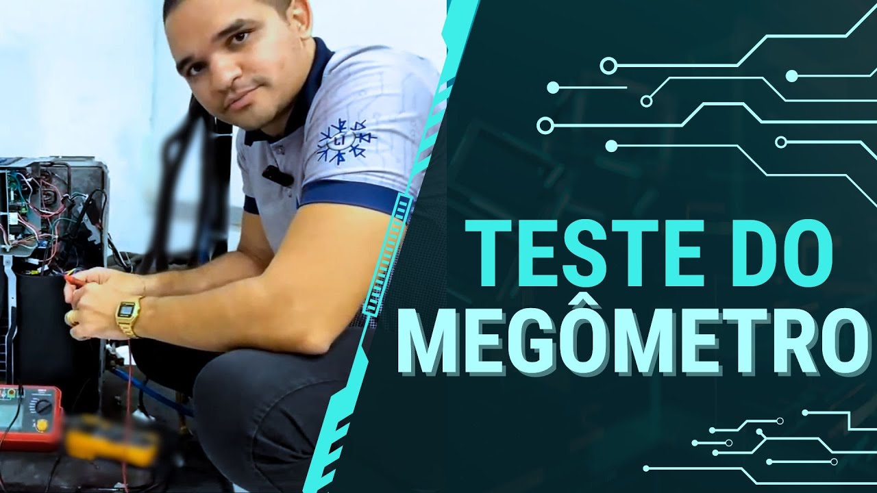 COMO MEDIR A FUGA PARA A CARCAÇA (TESTE DO MEGÔMETRO) - DAIKIN INVERTER #AME