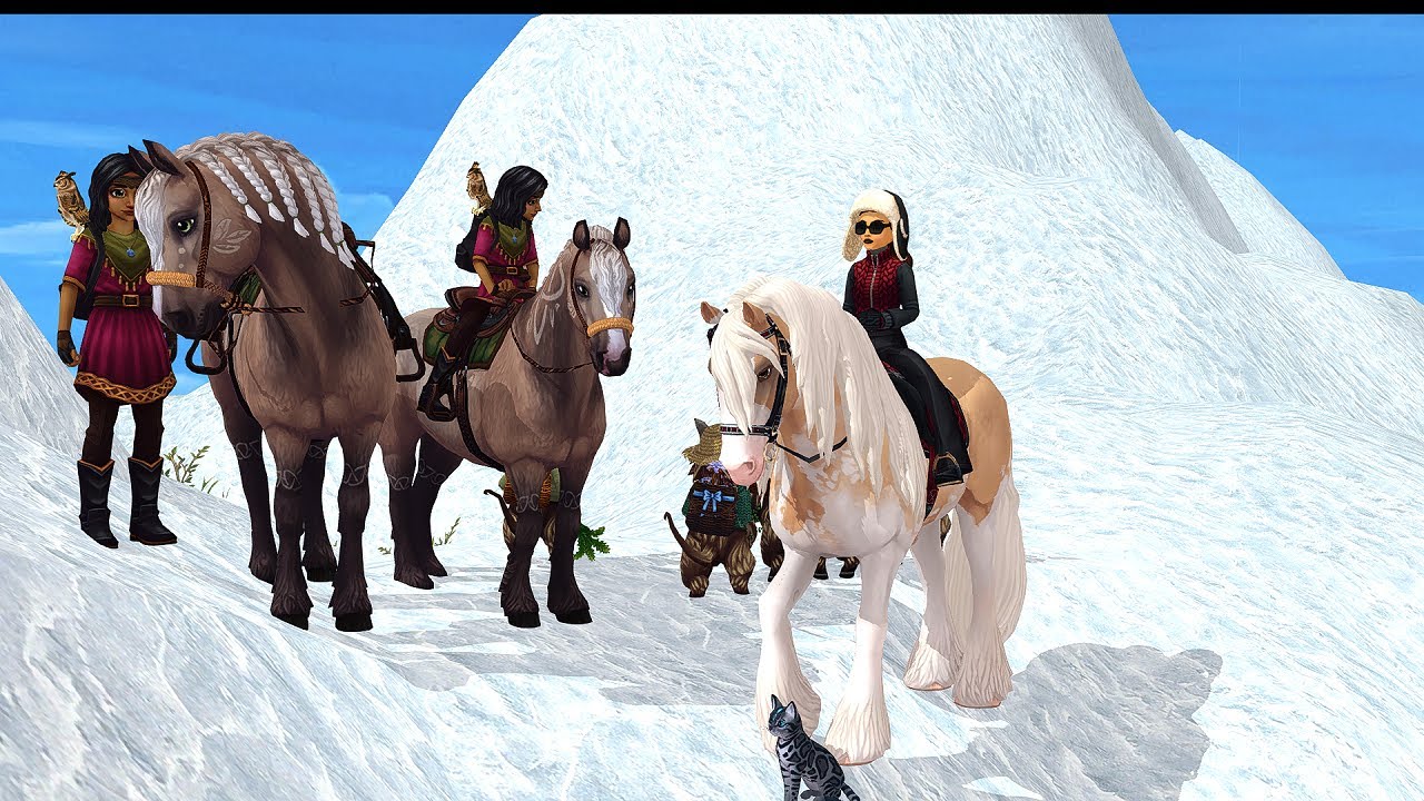 How to climb to NPC's at Tailtop (star stable)