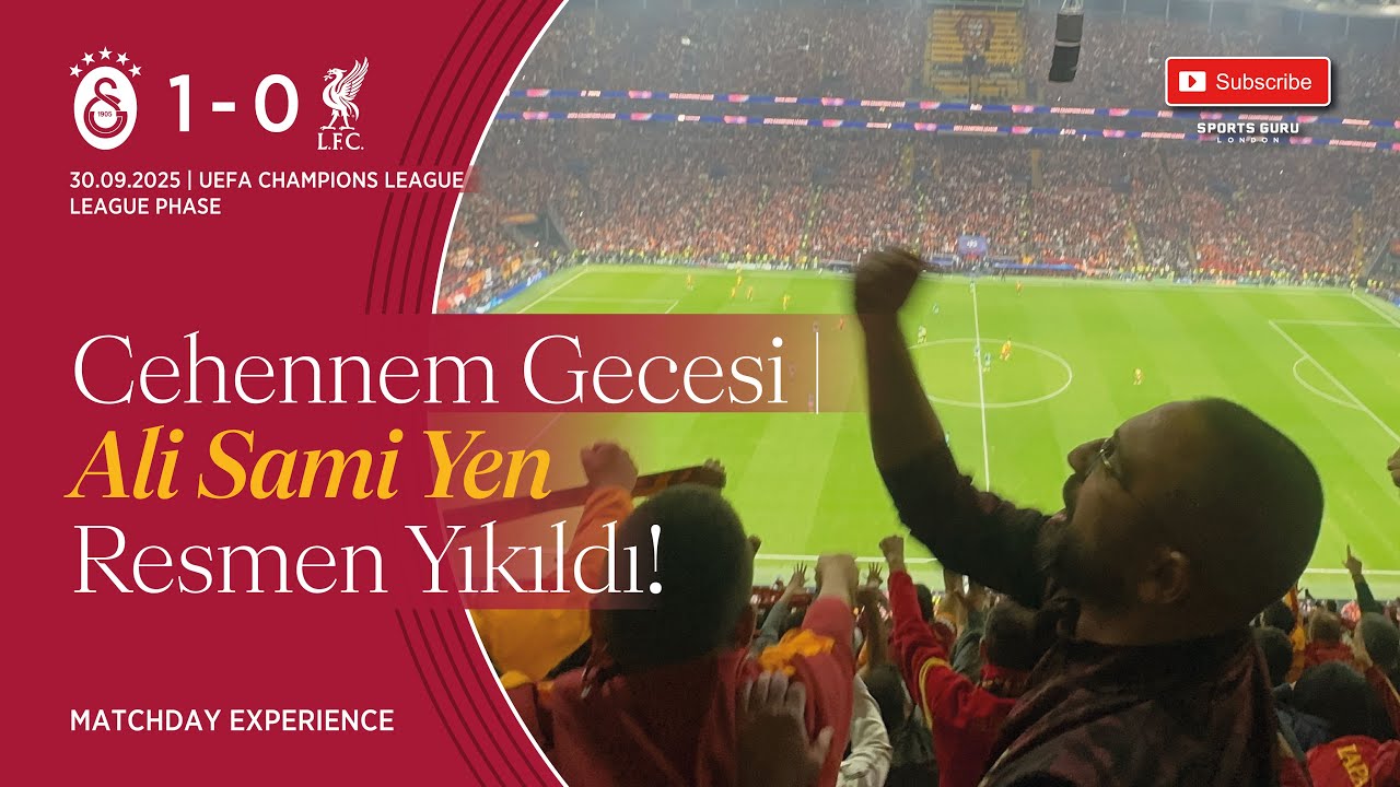 Cehennem Gecesi | Galatasaray 1-0 Liverpool ma&ccedil;ı sonunda Ali Sami Yen resmen yıkıldı!