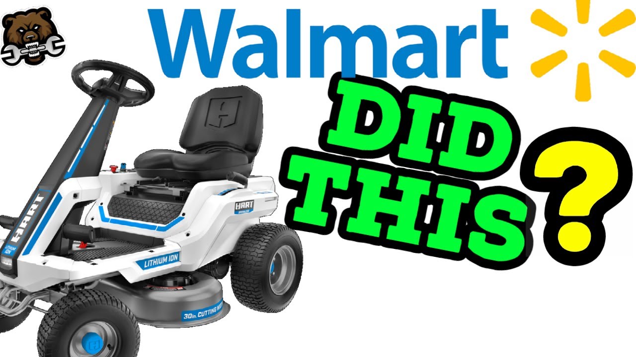 Hart Riding Lawn Mower + New Hart Mowers, Trimmers & Blowers!!!