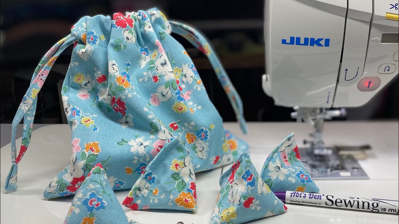 EASY Pattern weights & bag Beginners! no chatting or music! Just sew! #AbisDen #quilting #sewing