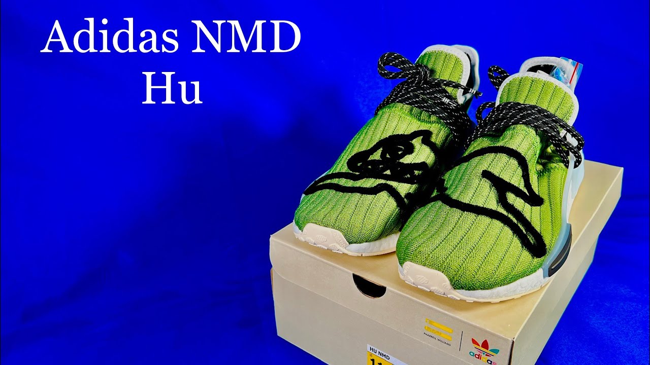 Adidas NMD Hu | Pharrell x Billionaire Boys Club Running Dog Green | Unboxing