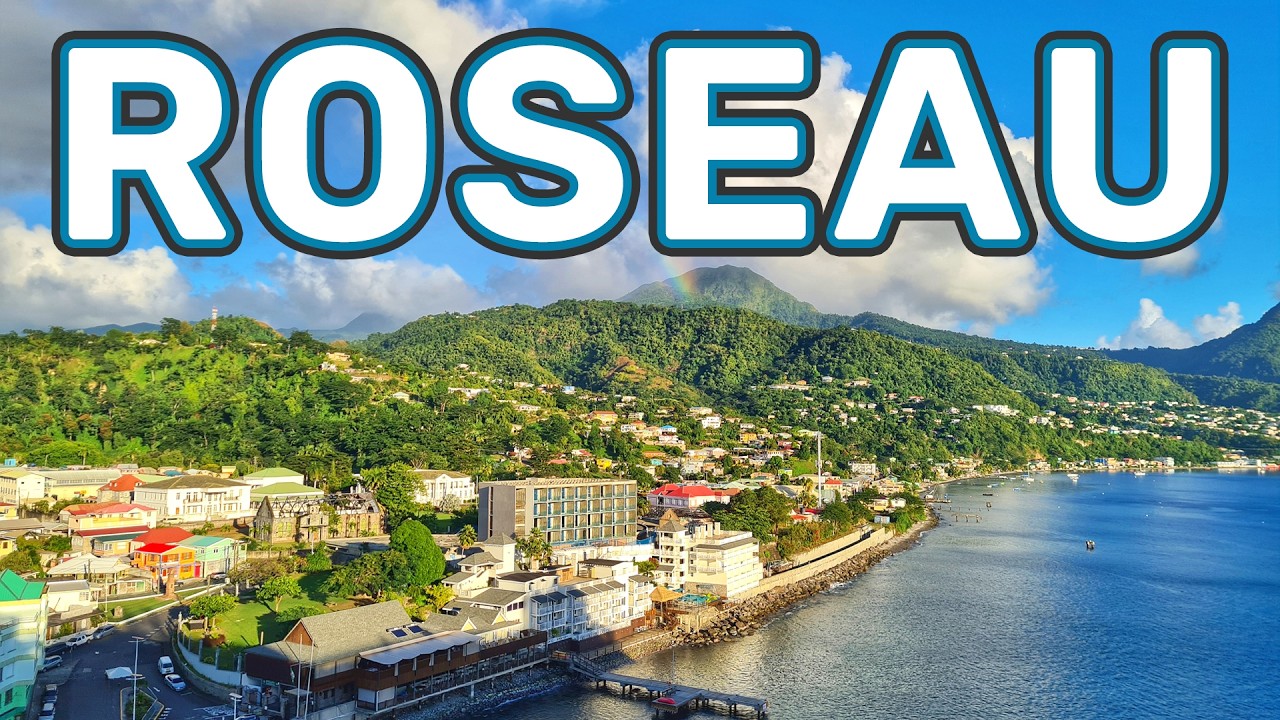 Roseau, Dominica Cruise Port - Emerald Pool and Trafalgar Falls Cruise Excursion! 🇩🇲