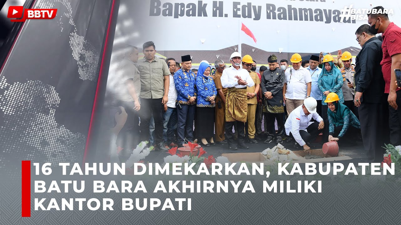 16 TAHUN DIMEKARKAN, KABUPATEN BATU BARA AKHIRNYA MILIKI KANTOR BUPATI