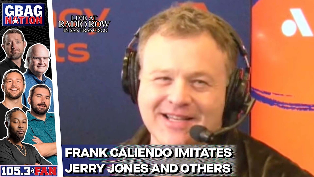 Frank Caliendo Live From Radio Row Does Impressions, Explains Strain Of NFL & More | G-BAG Nation