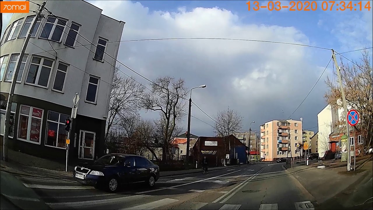 #zostańwdomu - Ulicami miasta – Ostrów Mazowiecka - 13.03.2020 - „koronawirus”