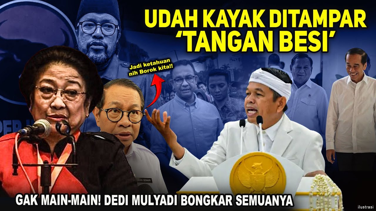 PUCET SETENGAH MAT1💯 DEDI MULYADI SUMPAL MULUT TUKANG NYINYIR⁉️NETIZEN GERAM! RUJAK FRAKSI PDIP.
