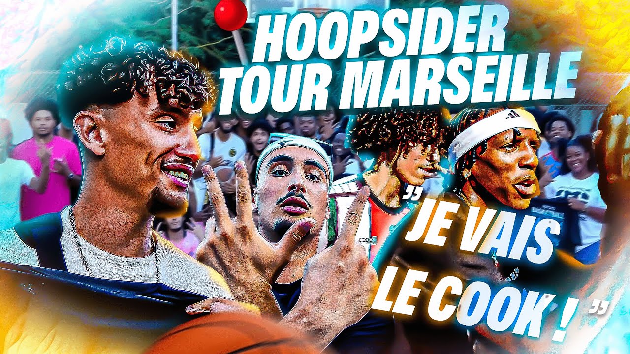 🏀 Les QUARTIERS NORDS 🏢  jouent au BASKET ! - Vlog Hoopsider Tour📍​Marseille 🎬
