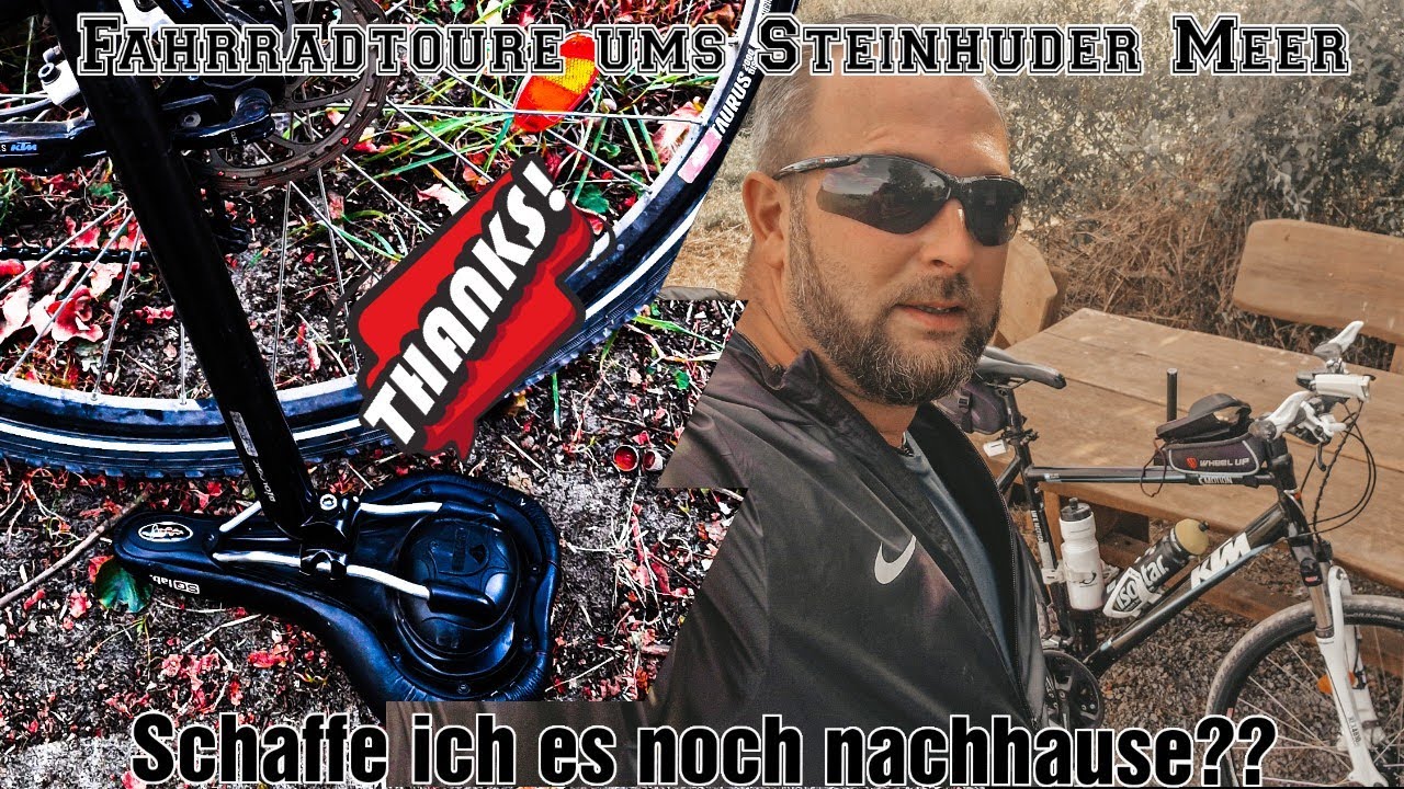 Mit dem Bike ums Steinhuder Meer # Plattfuß