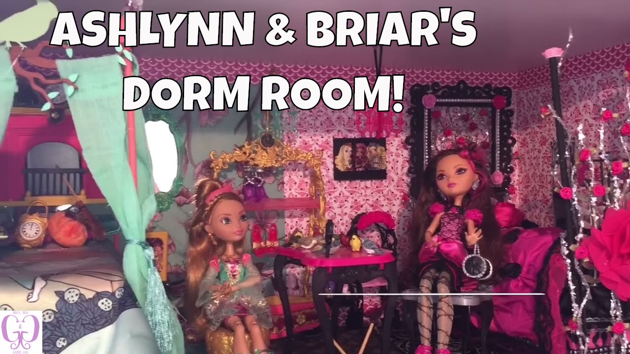 HOW TO MAKE A DORM ROOM FOR ASHLYNN ELLA & BRIAR BEAUTY [EVER AFTER HIGH]